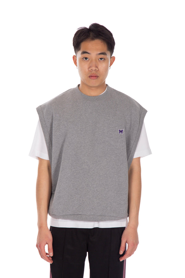 Needles Sleeveless Sweatshirt Grey