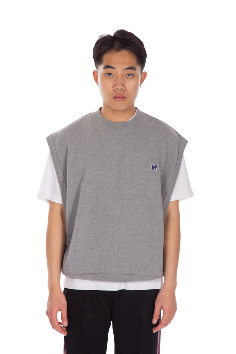 Needles Sleeveless Sweatshirt Grey