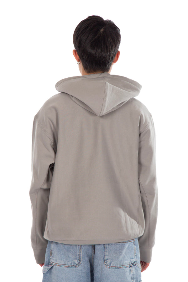Hooded American Script Sweat Marengo
