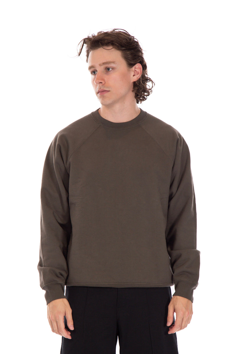 Heavyweight Raglan Sweatshirt Geneva Green