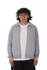 Zip Sweat Jacket Foggy Blue