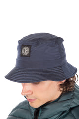 Nylon Bucket Hat Blue