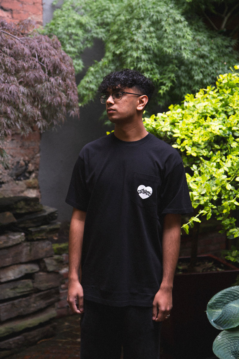 S/S Amour Pocket T-Shirt Black