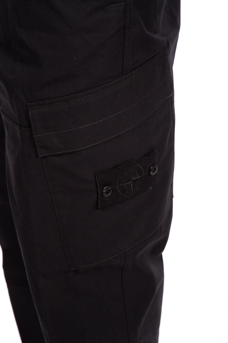 Black Patch Cargo Pant