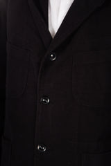 Bedford Jacket Black Moleskin