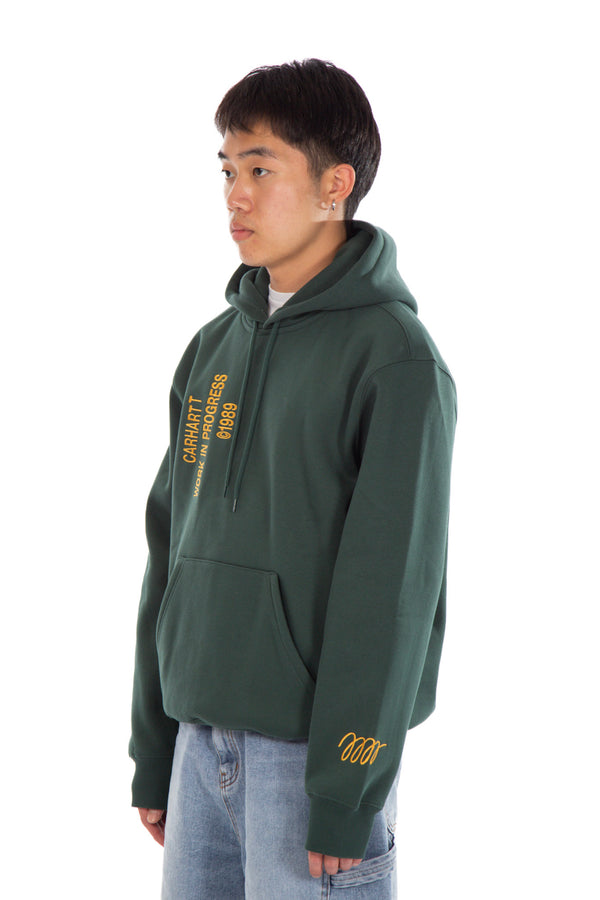 Hooded Signature Sweatshirt Discovery Green