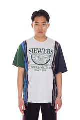 Rebuild T-Shirt Grey/Green/Blue Medium