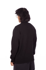 Panel Sweatshirt Black