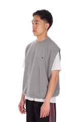 Needles Sleeveless Sweatshirt Grey