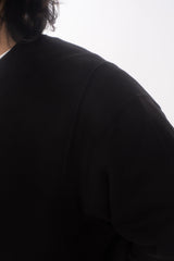 Panel Sweatshirt Black