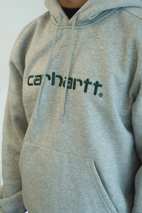 Hooded Sweatshirt Grey Heather / Chervil