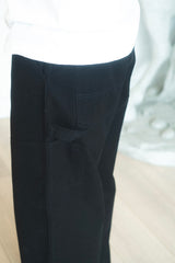 Wide Panel Pant Rinsed Black