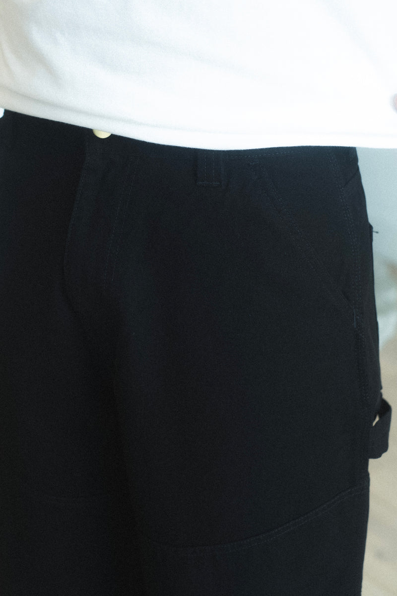 Wide Panel Pant Rinsed Black