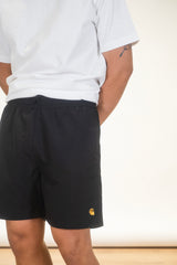 Chase Swim Trunks Black/Gold