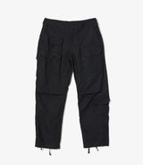 Flight Pant Cotton Double Cloth Black