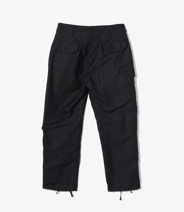 Flight Pant Cotton Double Cloth Black