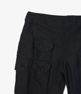 Flight Pant Cotton Double Cloth Black