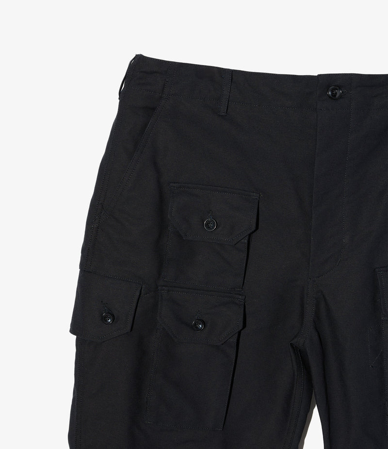 Flight Pant Cotton Double Cloth Black