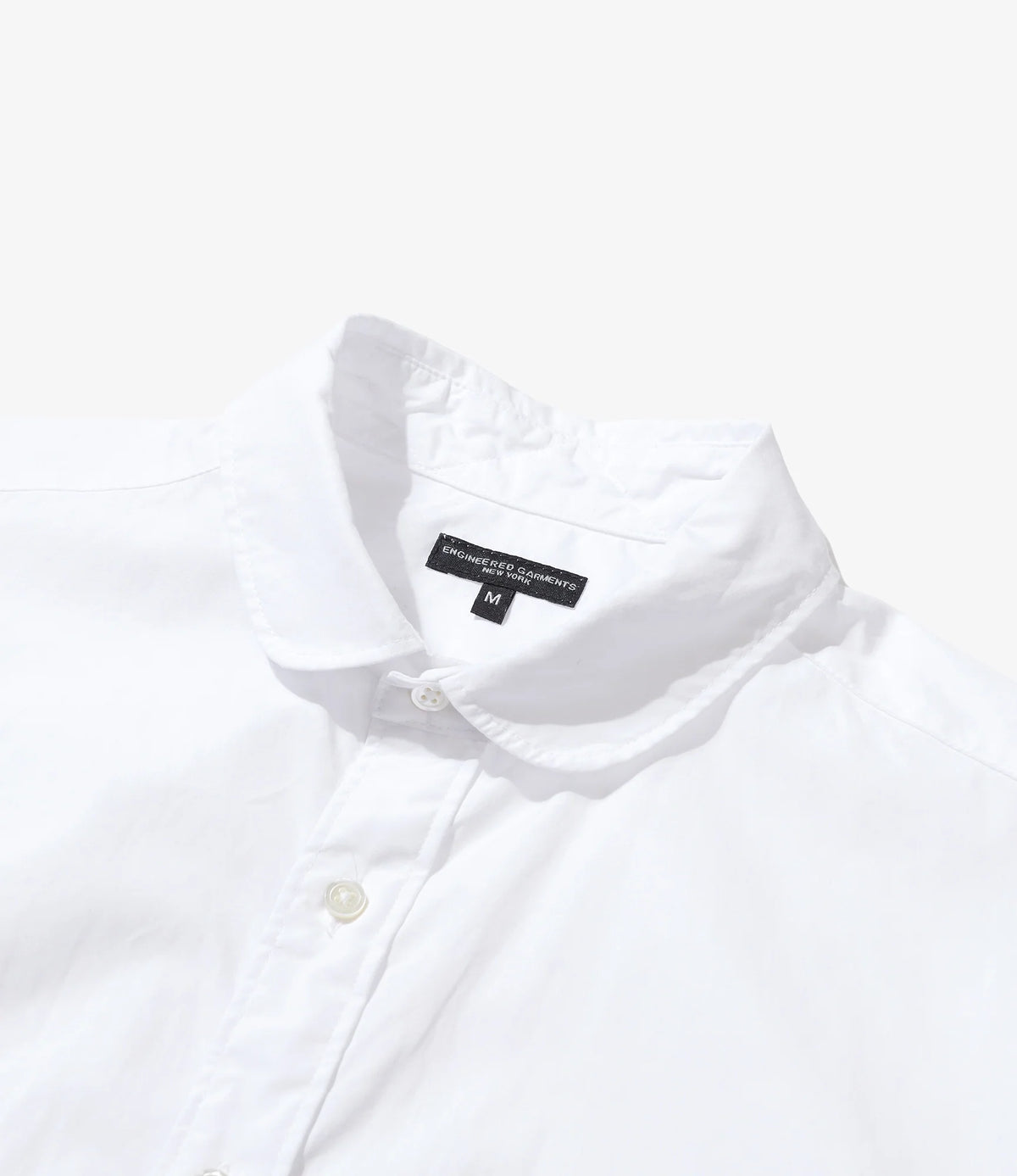 ENGINEERED GARMENTS Flared Shirt [White(100's 2Ply Broadcloth)]