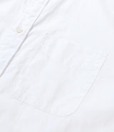 Flared Shirt White 100's 2Ply Broadcloth