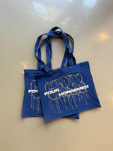 Crushed Canvas Tote Royal