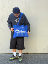 Crushed Canvas Tote Royal