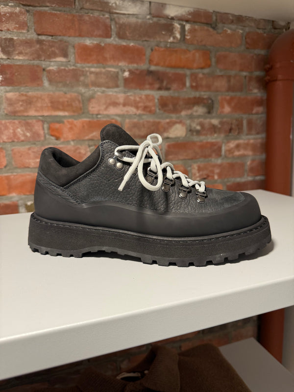 Cornaro Gomma Black Leather