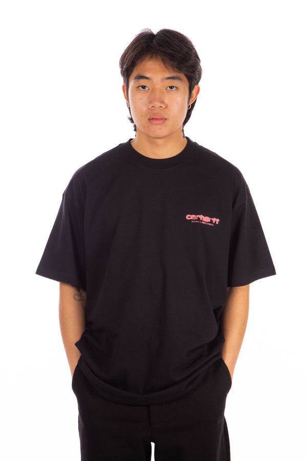Ink Bleed T-shirt Black