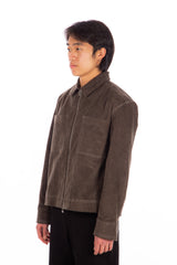 Corduroy Shop Jacket Olive