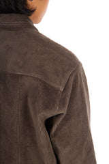 Corduroy Shop Jacket Olive