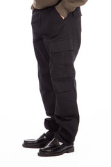 Regular Cargo Pant Black Rinsed