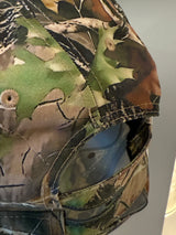 Downs 5 Panel Strapback Cap Leaf Camo/Pink