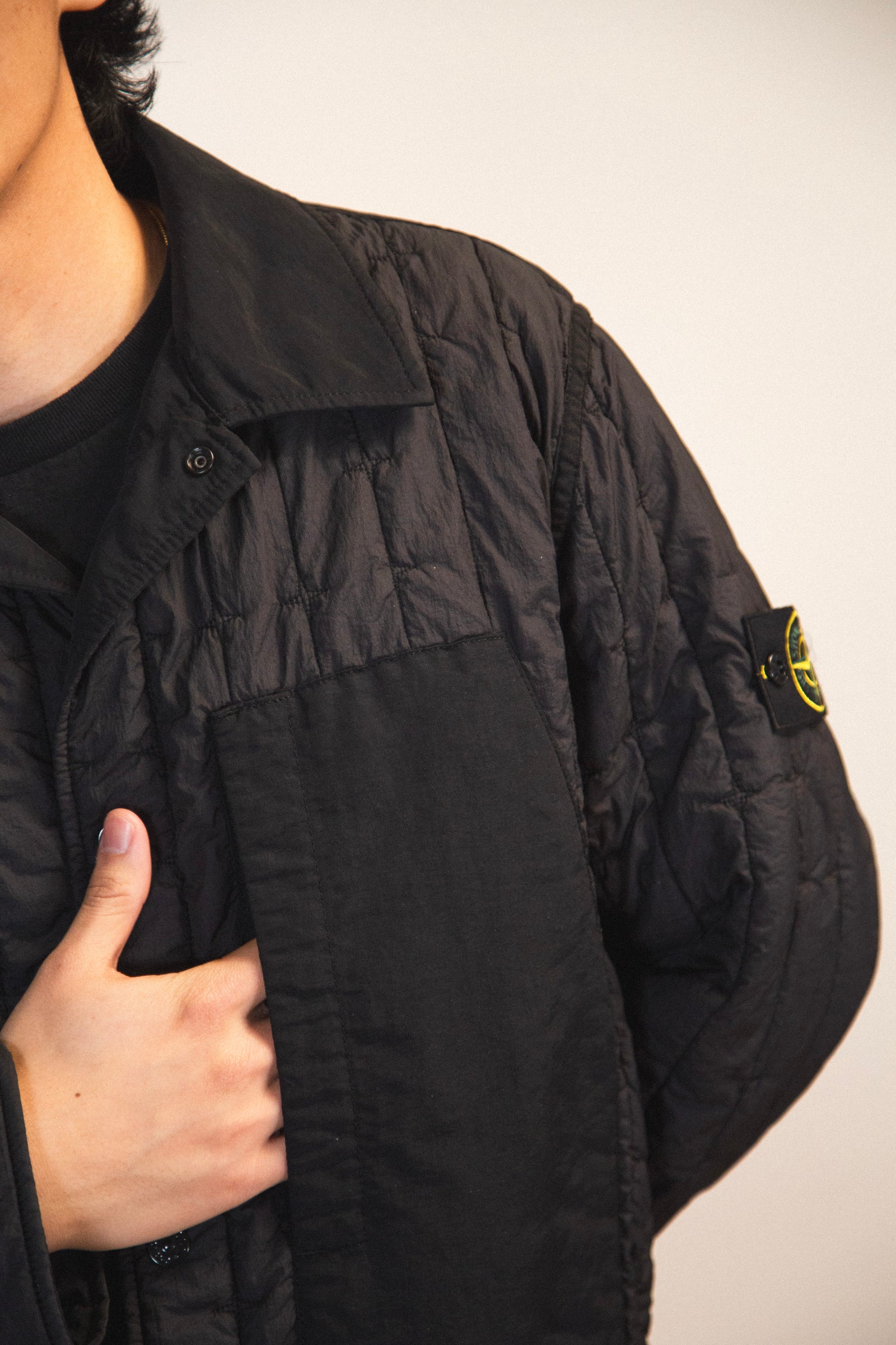 Quilted Nylon Stella PRIMALOFT®-TC Blouson Black – Four Horsemen Shop