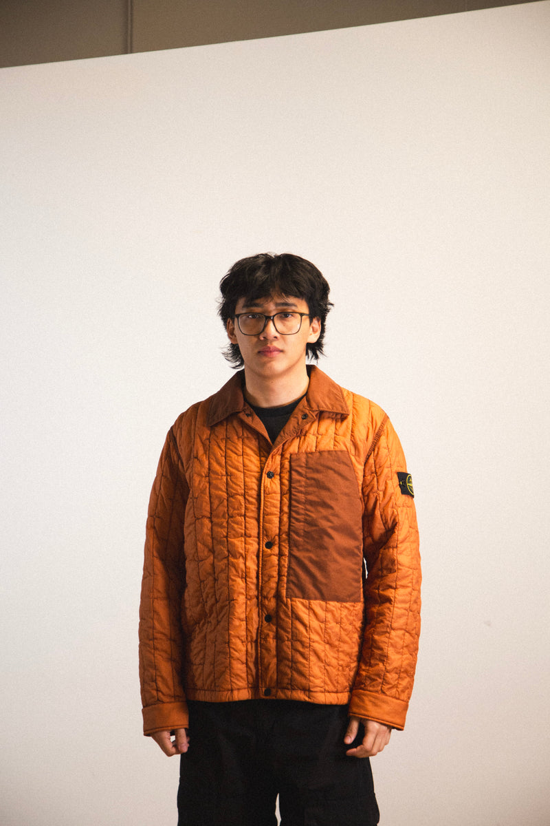 Quilted Nylon Stella PRIMALOFT®-TC Blouson Rust