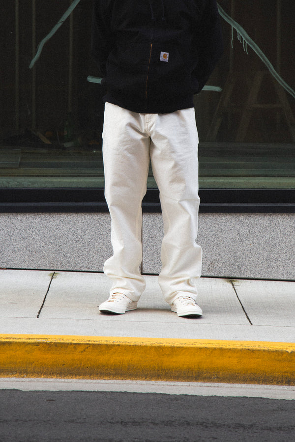 Single Knee Pant Rinsed Wax