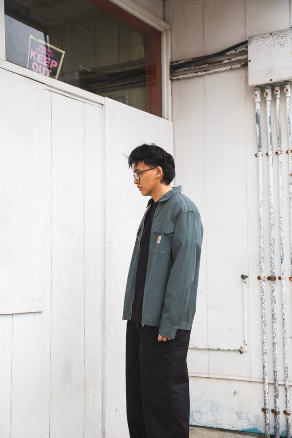 Craft Zip Long Sleeve Shirt Jura Rinsed
