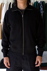 Mesh Full Zip Black