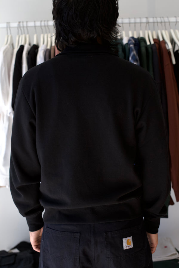 Mesh Full Zip Black