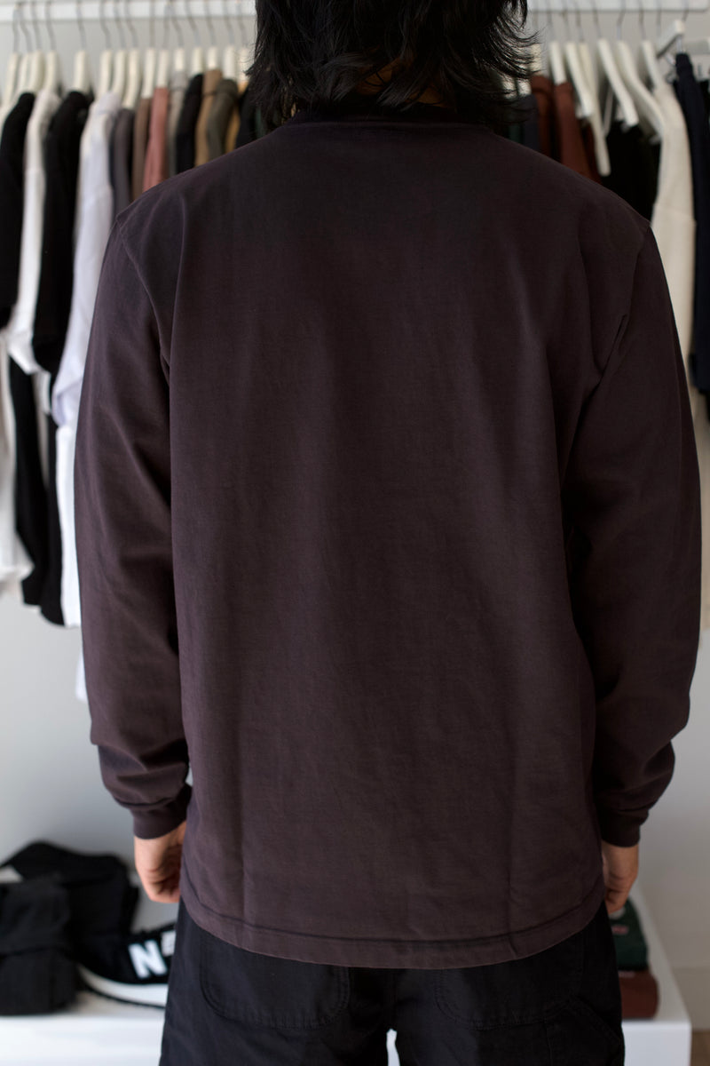 L/S Rugby T-Shirt Tire Black