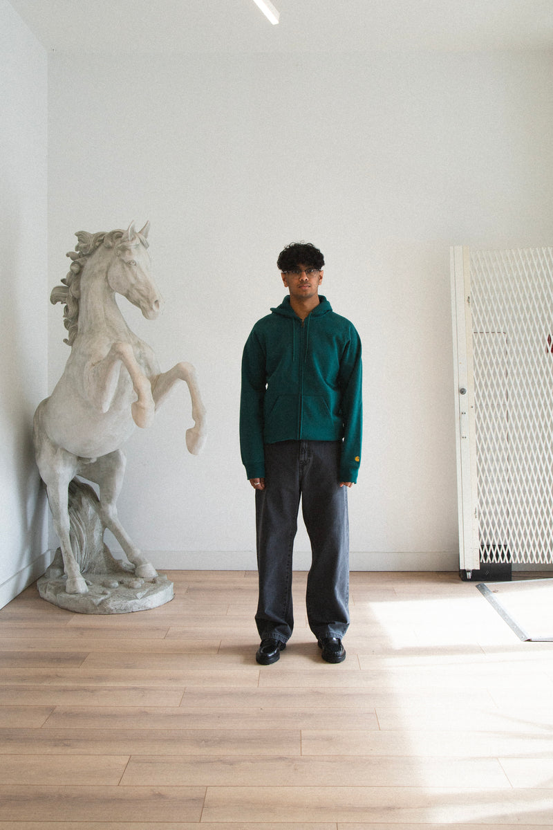 Hooded Chase Jacket Chervil/Gold