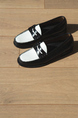 Larson Weejuns Loafer Black/White