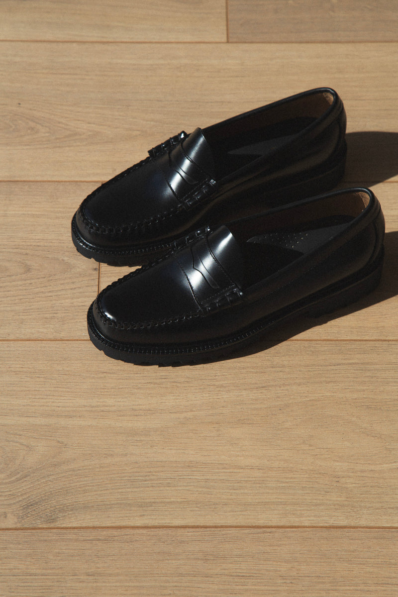 Larson Lug Weejun Blk