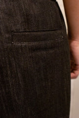 Dart Balloon Jeans Black
