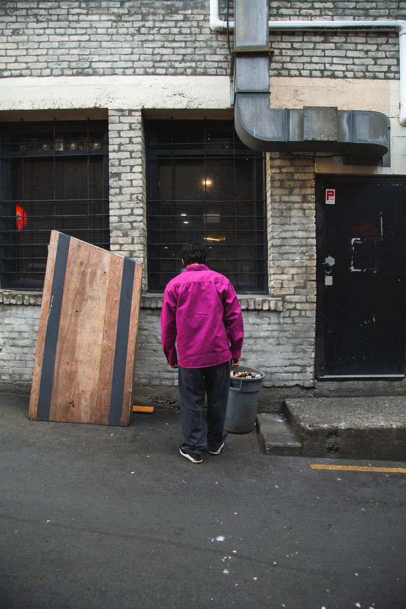 Rainer Shirt Jacket Magenta