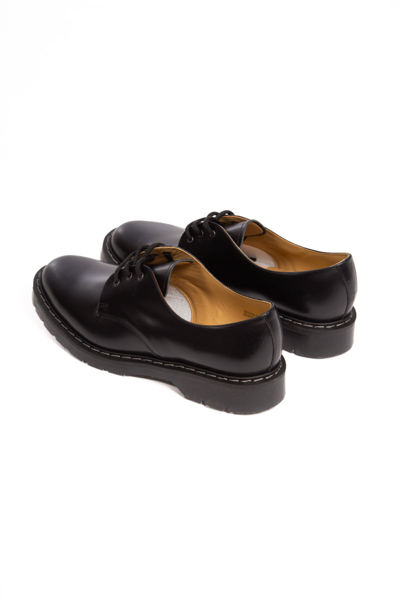 3 Eye Gibson Shoe - Black Hi-Shine