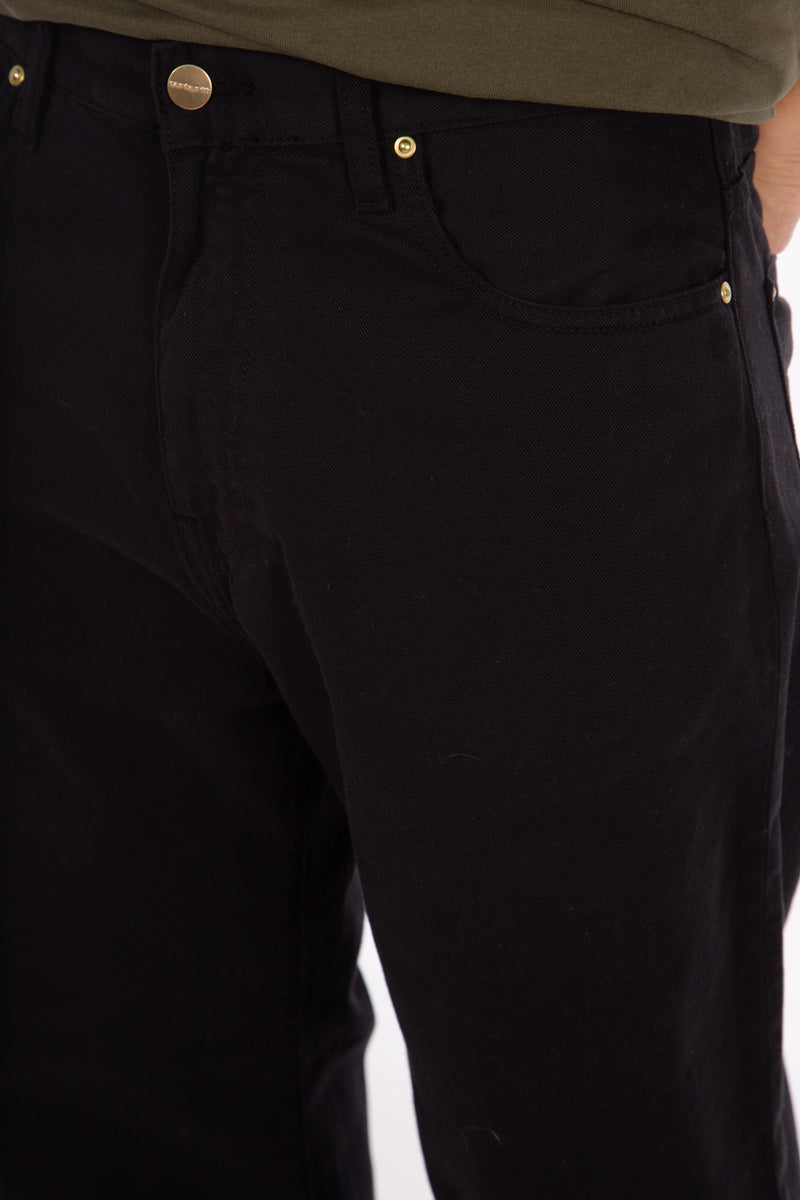 Derby Pant Garment Dyed Black