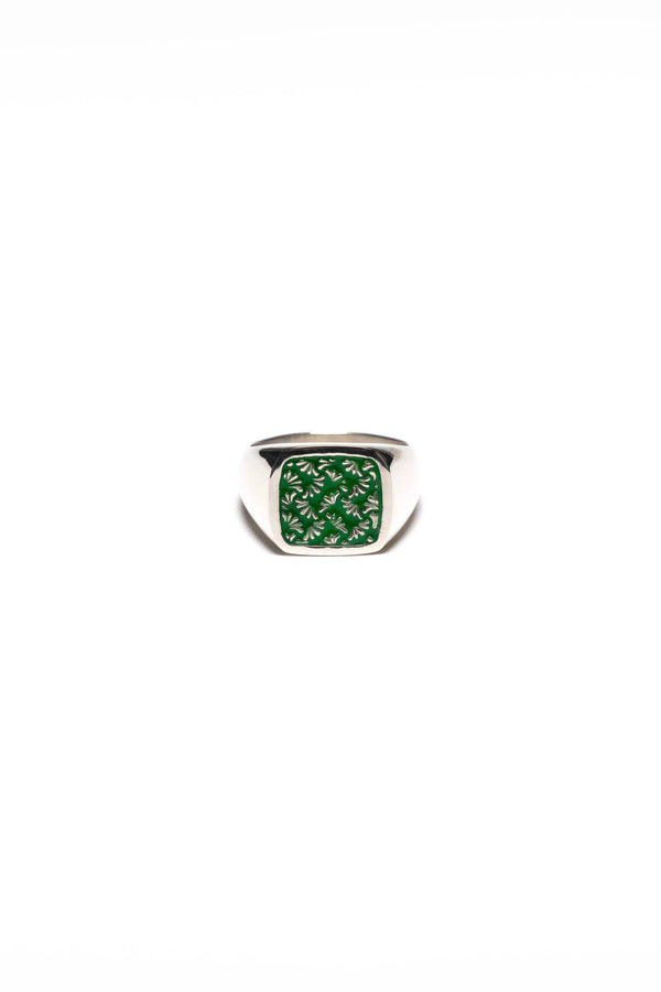 Floral Signet Ring