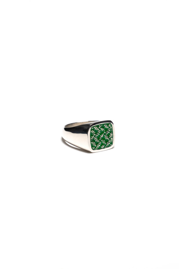 Floral Signet Ring