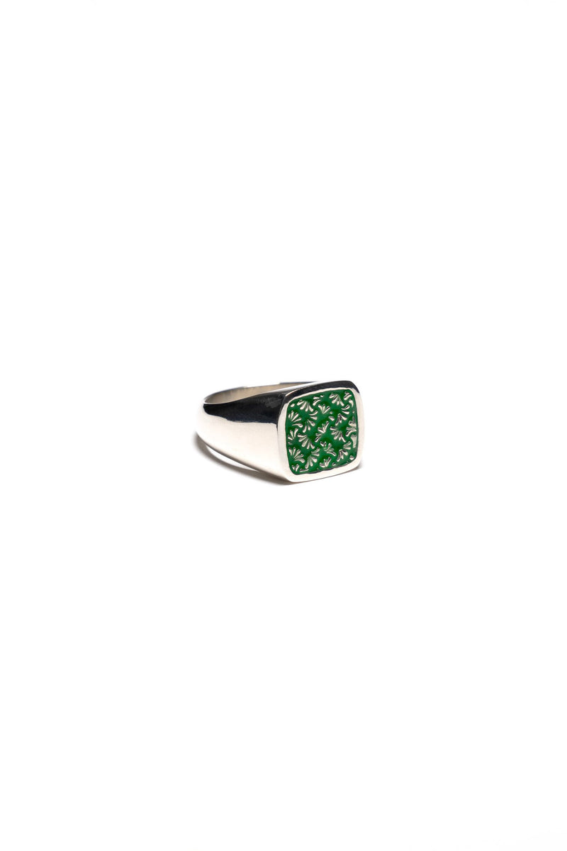 Floral Signet Ring