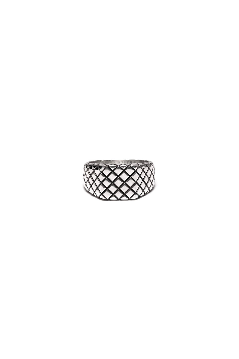 Quilted Signet Ring